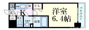 プレサンス中之島公園アティレの物件間取画像